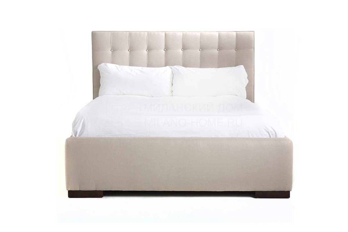 Кожаная кровать Queen Upholstered Bed из США фабрики BOLIER