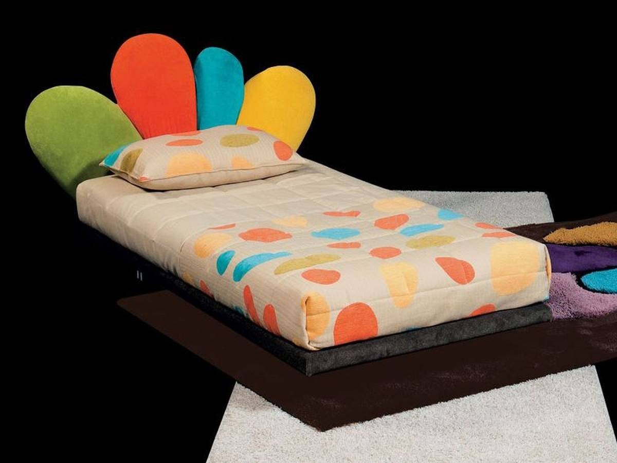 Кровать с мягким изголовьем Viola baby / art.VIO13, VIO16, VIO18 из Италии фабрики IL LOFT