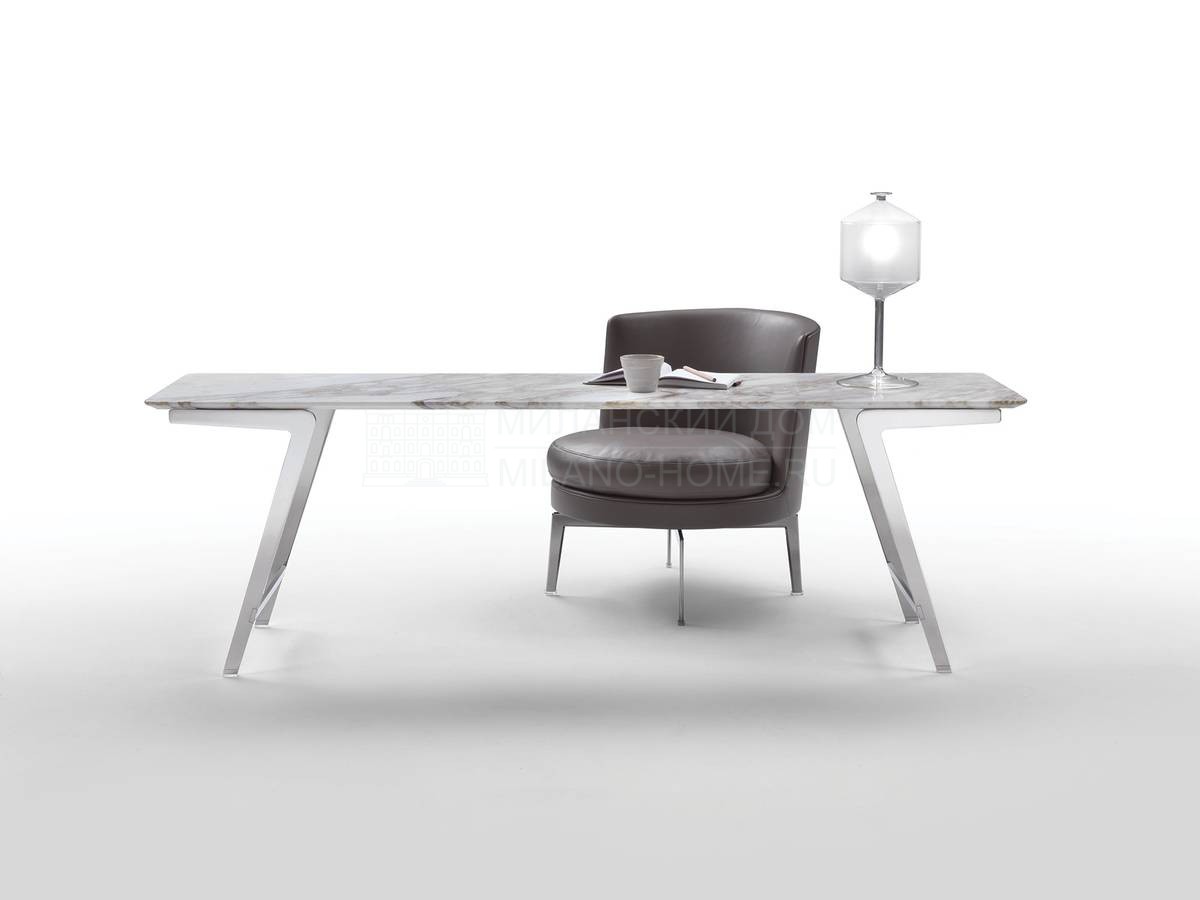 Письменный стол Soffio/ table из Италии фабрики FLEXFORM