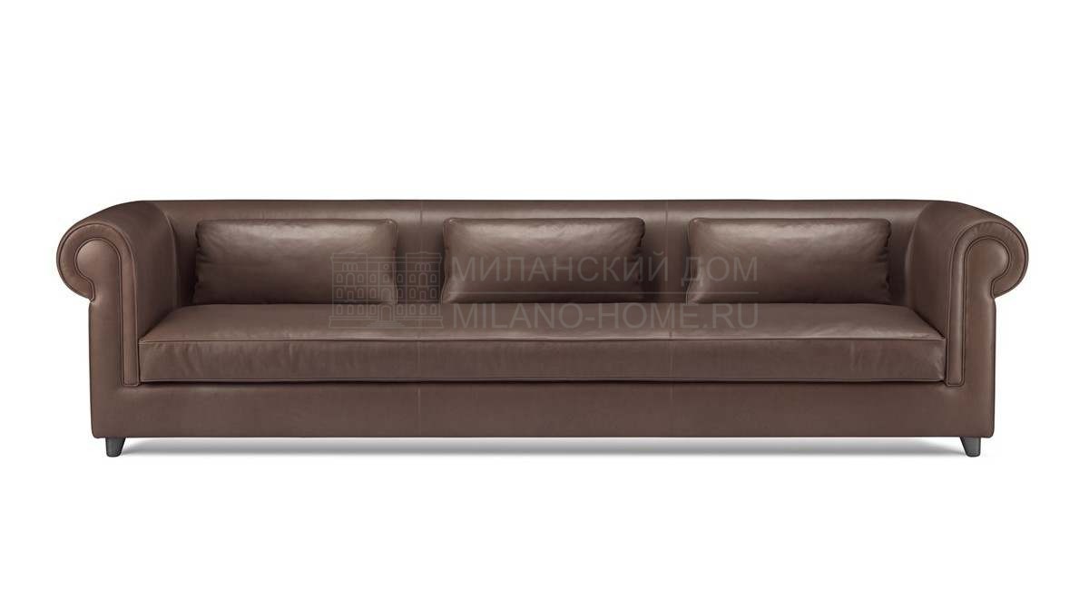 Кожаный диван Portofino sofa straight из Италии фабрики GHIDINI 1961