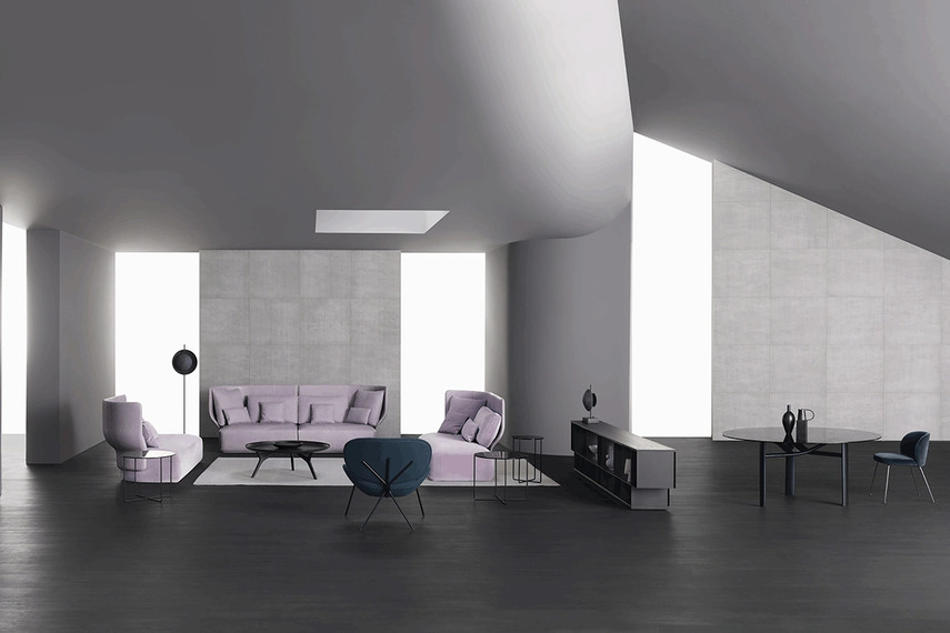 Обеденный стол Twister / art.AM088 из Италии фабрики AMURA