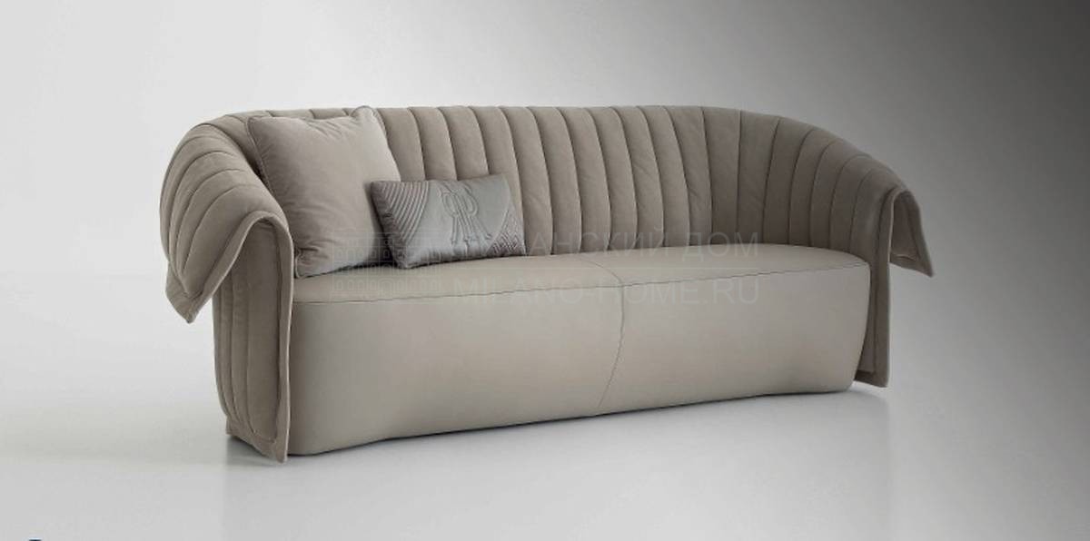 Прямой диван Manta sofa из Италии фабрики RUGIANO