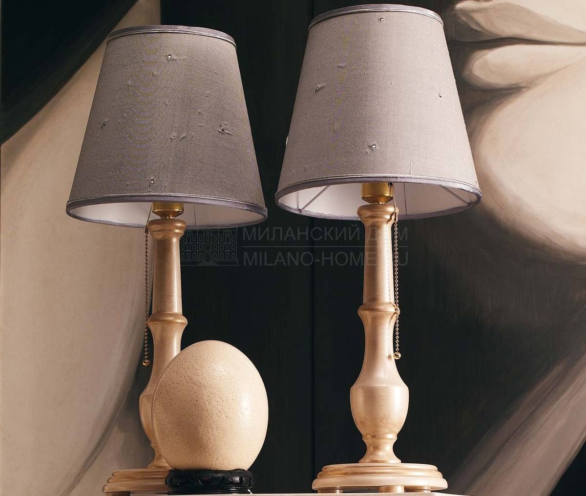 Настольная лампа Rina / art.548 из Италии фабрики GIUSTI PORTOS