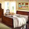 Кровать с деревянным изголовьем Matrimoniale / LM/9810