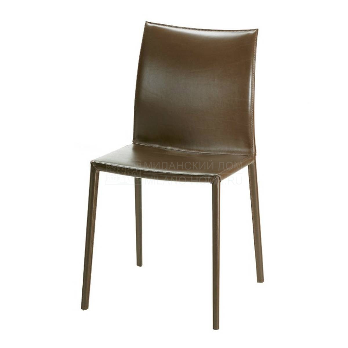 Кожаный стул Lea chair leather из Италии фабрики ZANOTTA