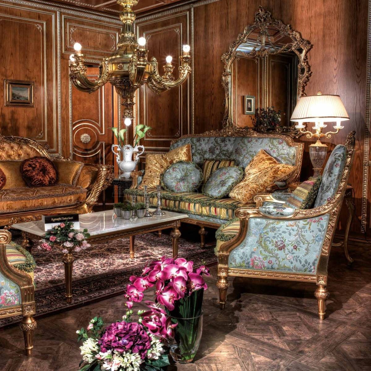 Прямой диван IT 3703 Bellagio/sofa из Италии фабрики ASNAGHI INTERIORS