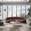Полукруглый диван Abbracci sofa