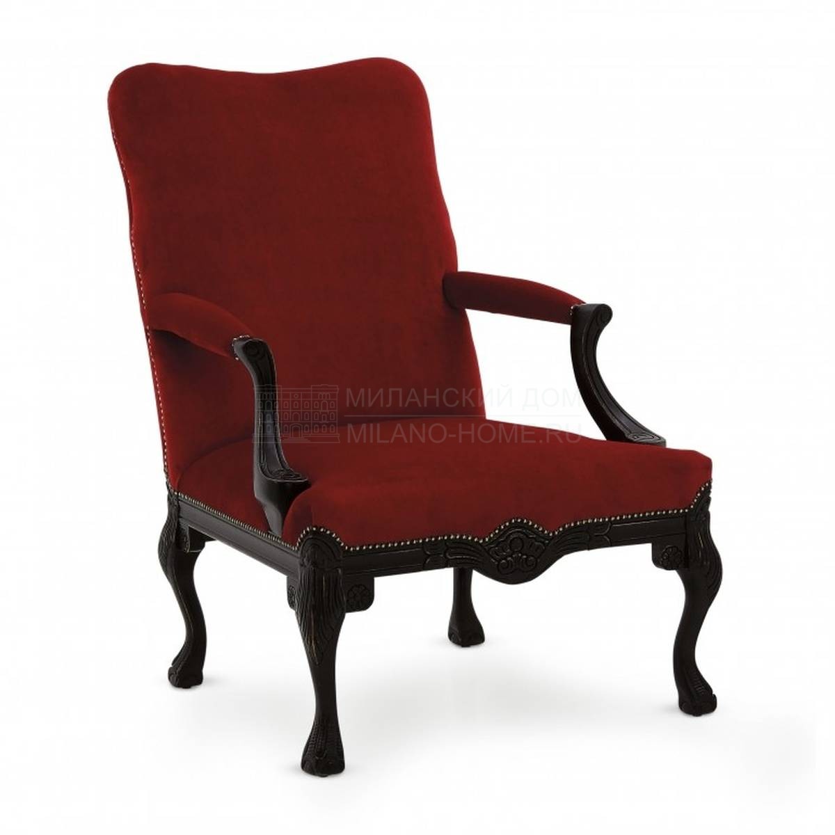 Каминное кресло Stradivari из Италии фабрики SEVEN SEDIE