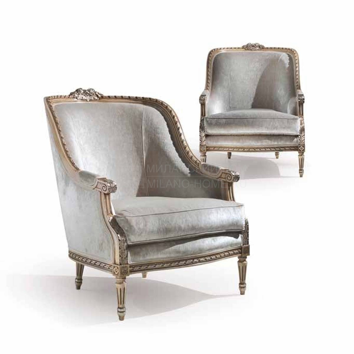 Кресло 11543/armchair из Италии фабрики ANGELO CAPPELLINI 