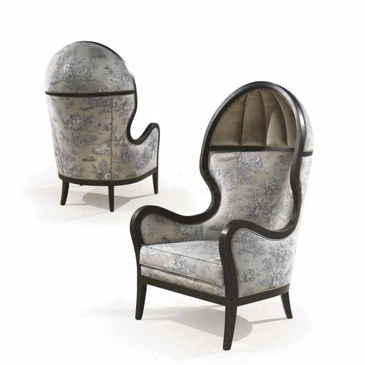 Кресло-капюшон art.39108 из Италии фабрики ANGELO CAPPELLINI 