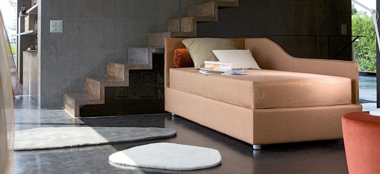 Кровать с мягким изголовьем Centouno / bed из Италии фабрики BONALDO