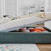 Кровать с мягким изголовьем Fluff bed — фотография 3