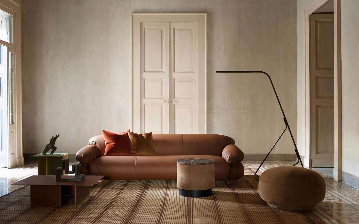 Кожаный диван Sesann leather / art.OSES180, OSES240 из Италии фабрики TACCHINI