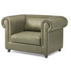 Кожаное кресло Portofino armchair — фотография 6