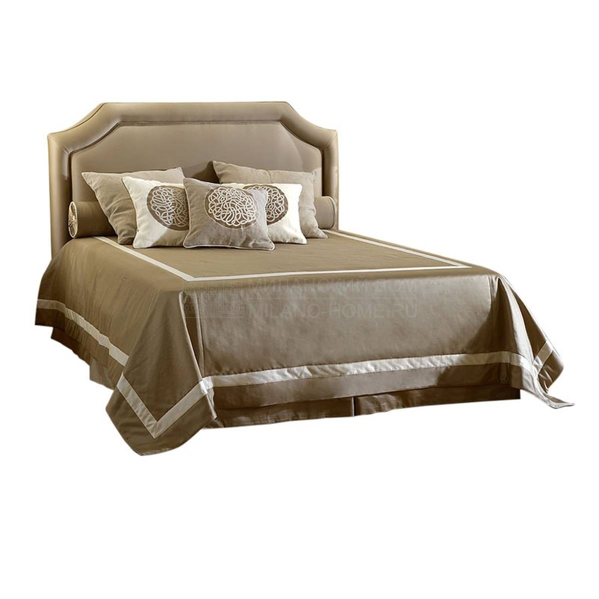Кровать с мягким изголовьем Cosimo / bed из Италии фабрики SOFTHOUSE