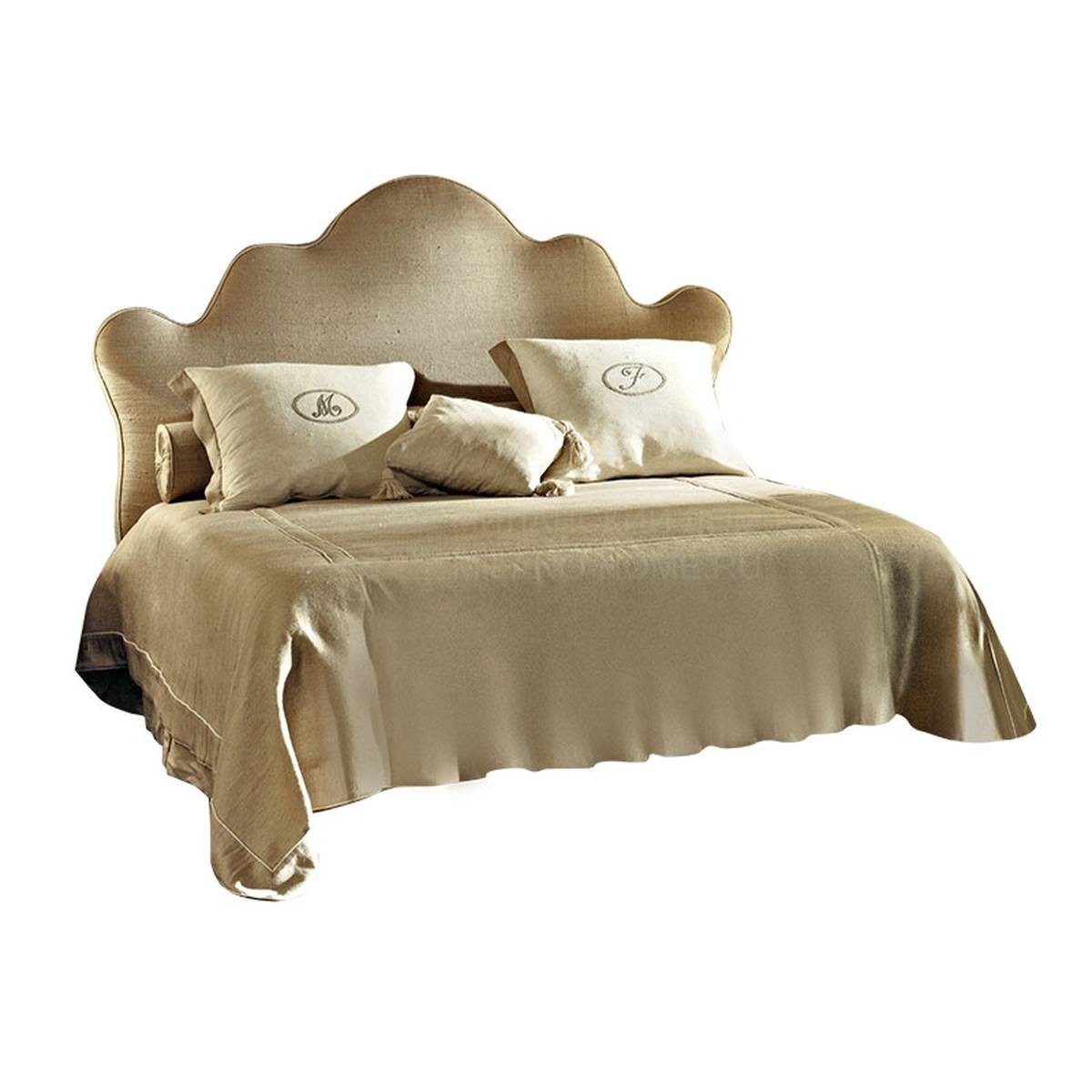 Кровать с мягким изголовьем Leone / bed из Италии фабрики SOFTHOUSE