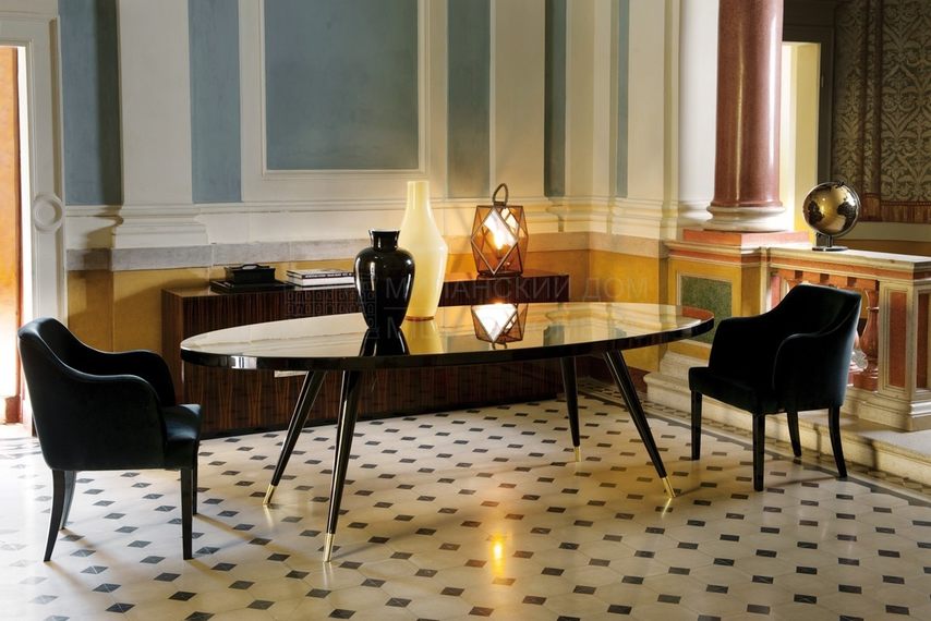 Круглый стол Andrea dinner из Италии фабрики DOM EDIZIONI Круглый стол Andrea dinner из Италии фабрики DOM EDIZIONI