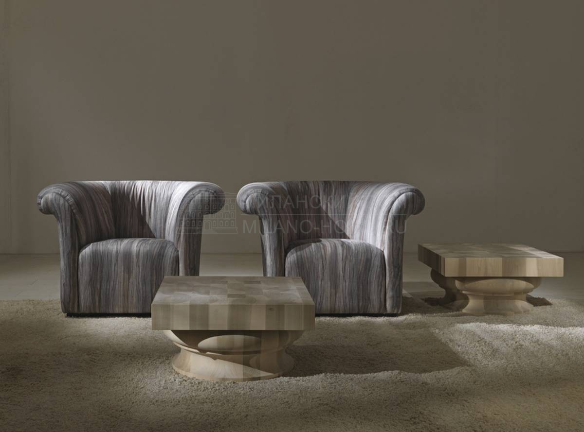 Круглое кресло Arcadia/armchair из Италии фабрики ASNAGHI / INEDITO