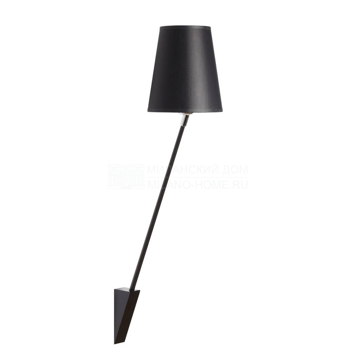Бра Lord light wall lamp black shade из Франции фабрики FORESTIER