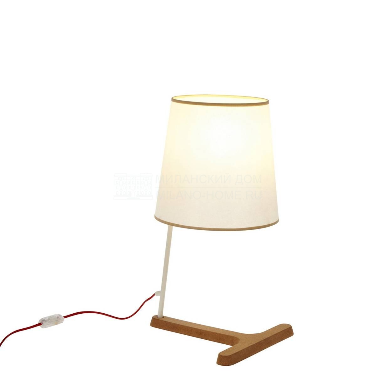 Настольная лампа Сork t-high table lamp из Франции фабрики FORESTIER