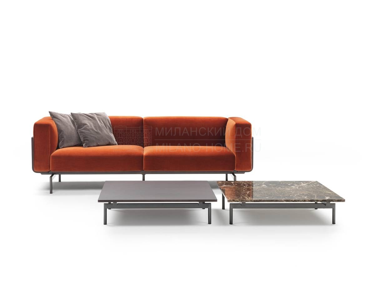 Прямой диван L-Sofa из Италии фабрики GIULIO MARELLI