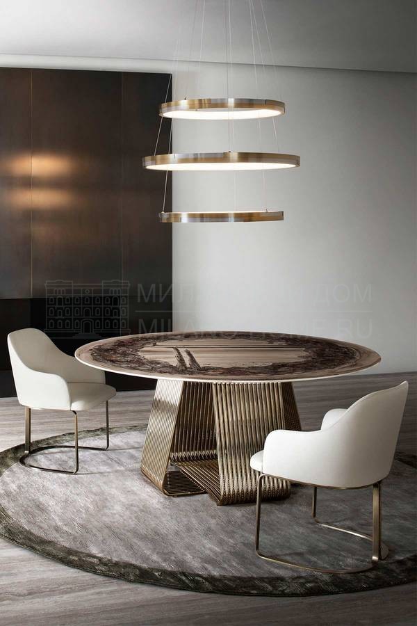 Круглый стол Alyson round table из Италии фабрики RUGIANO
