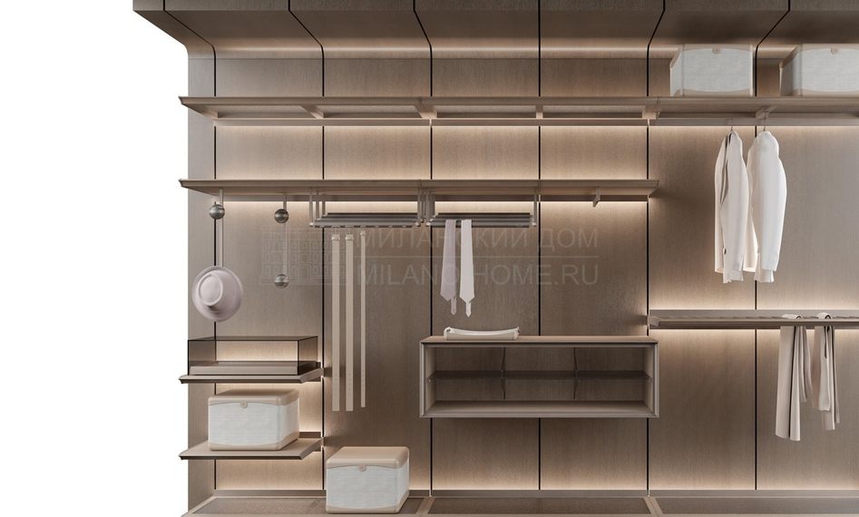 Гардеробная Reiwa wardrobe system из Италии фабрики GIORGETTI