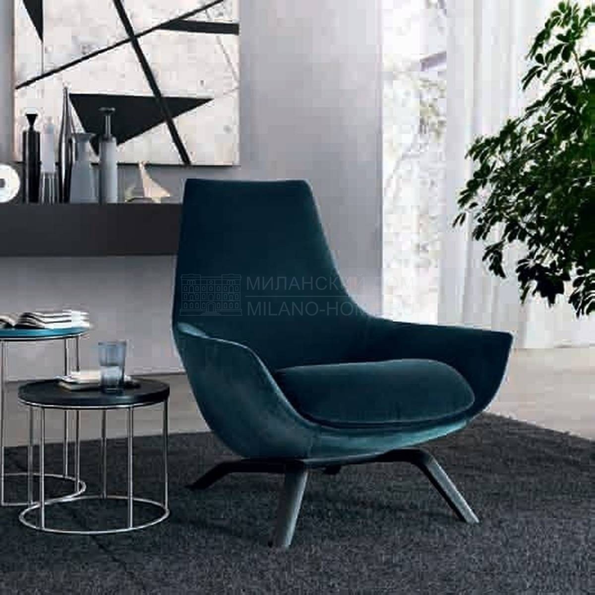 Кресло Ermes/armchair из Италии фабрики MISURA EMME