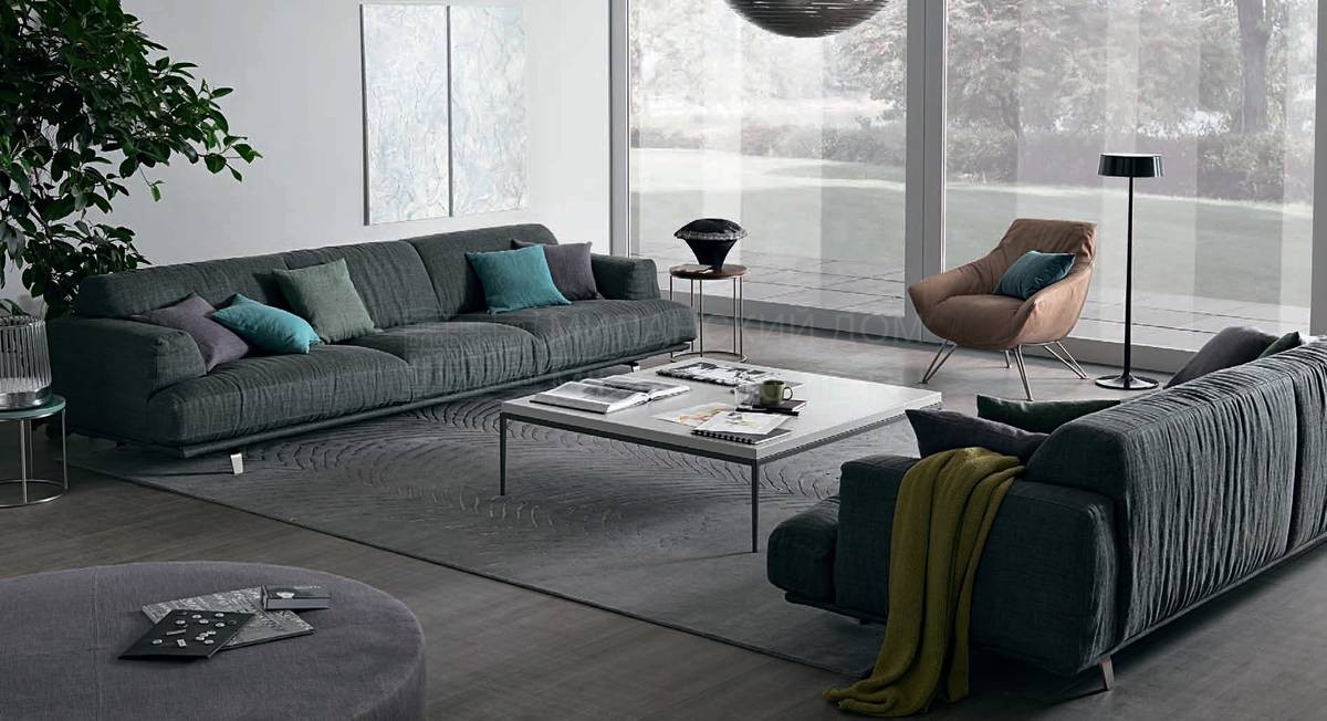 Прямой диван Madison/sofa из Италии фабрики MISURA EMME