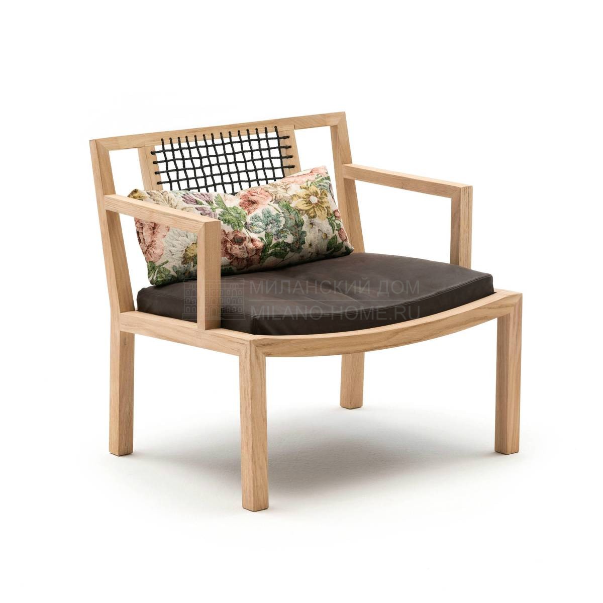 Кресло Gray armchair из Италии фабрики LIVING DIVANI