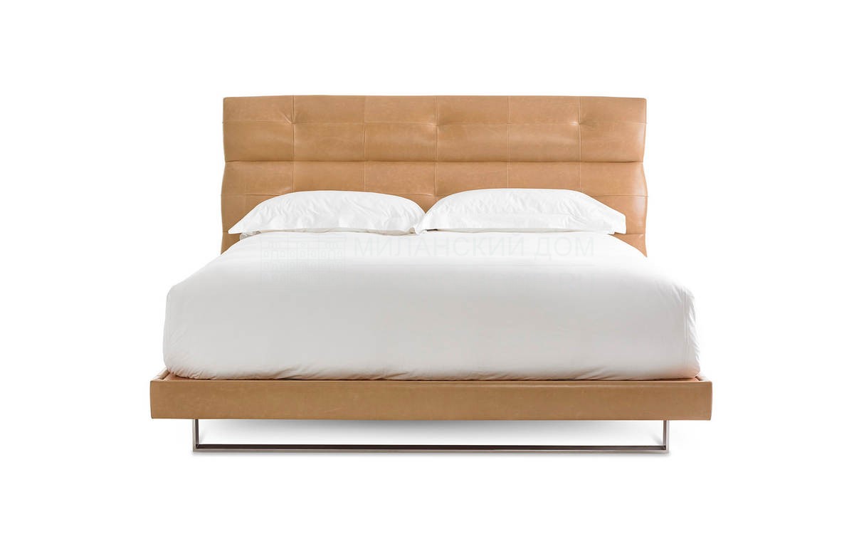 Кожаная кровать Tufted bed из США фабрики BOLIER
