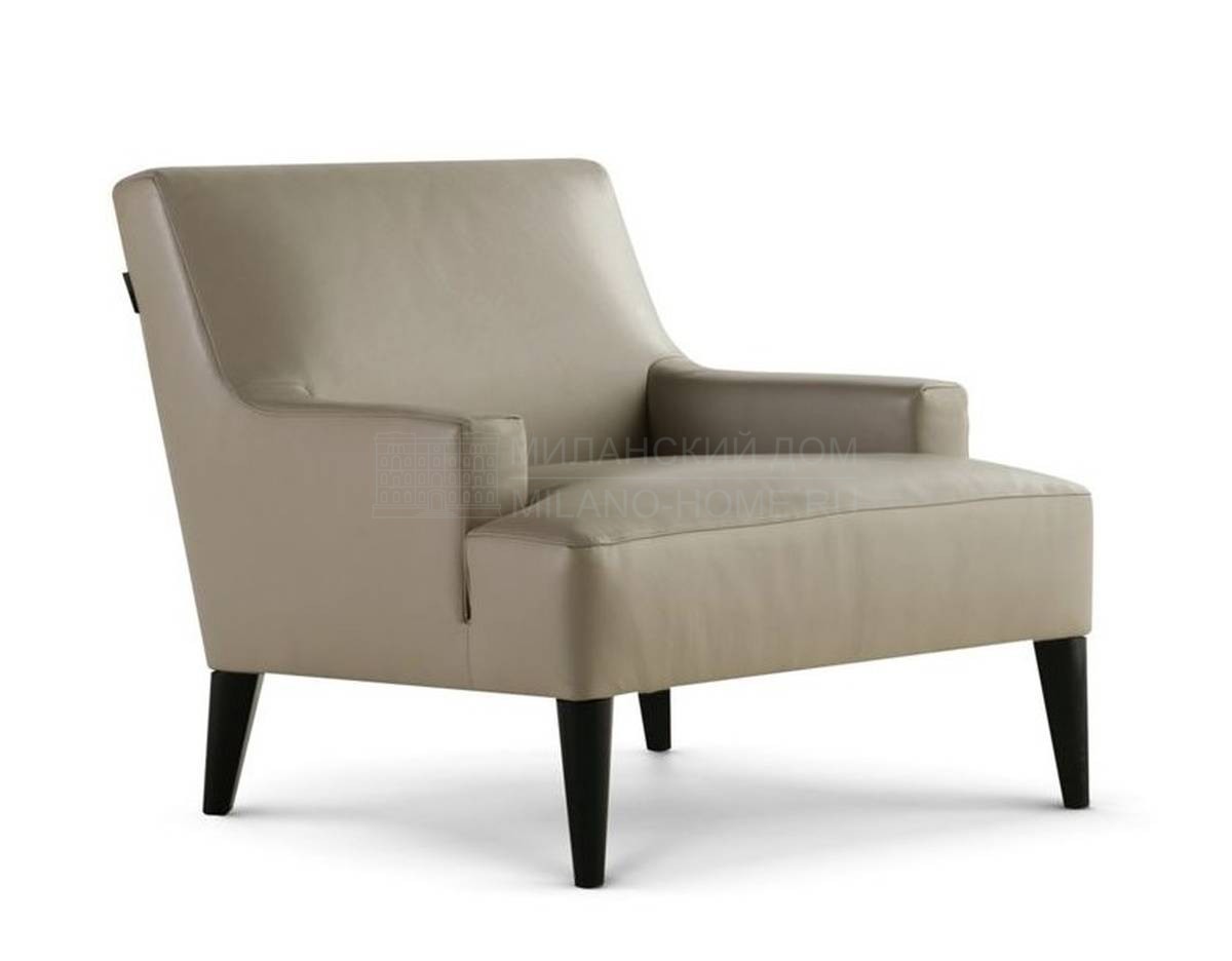 Кожаное кресло Playlist armchair из Франции фабрики ROCHE BOBOIS