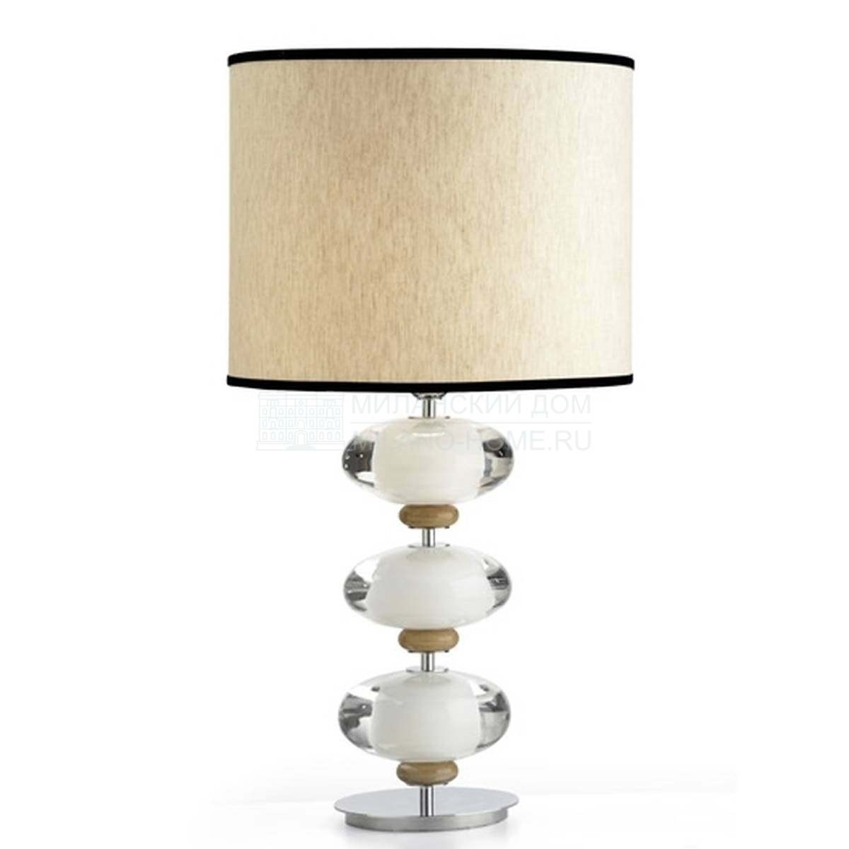 Настольная лампа Stone table lamp with shade из Италии фабрики MARIONI