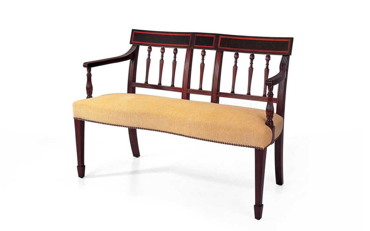 Прямой диван Traditional regency style bench / art. 22008 из США фабрики BOLIER