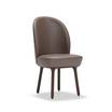 Кожаный стул Beetley Chair: Wooden Legs