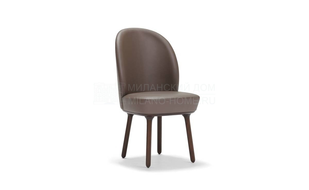 Кожаный стул Beetley Chair: Wooden Legs из Великобритании фабрики Sé COLLECTIONS
