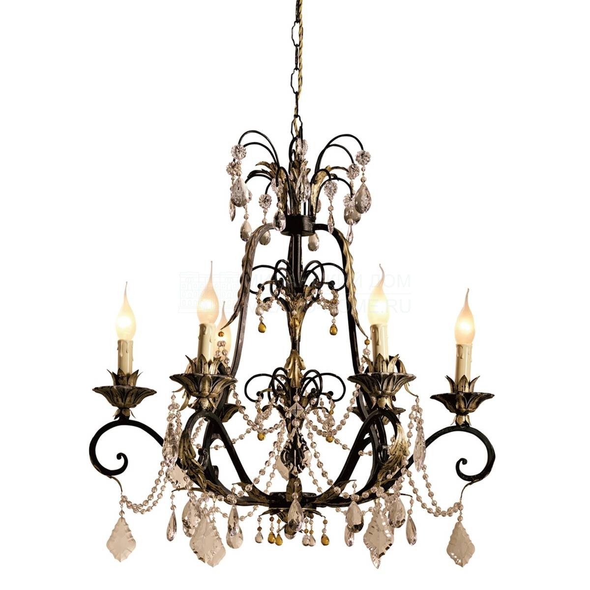 Люстра Bell chandelier six lights из Италии фабрики MARIONI