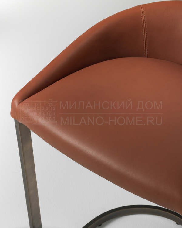 Кожаный стул Sign stool из Италии фабрики EMMEMOBILI