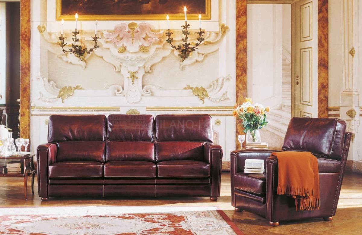 Прямой диван Hilton из Италии фабрики GIULIO MARELLI