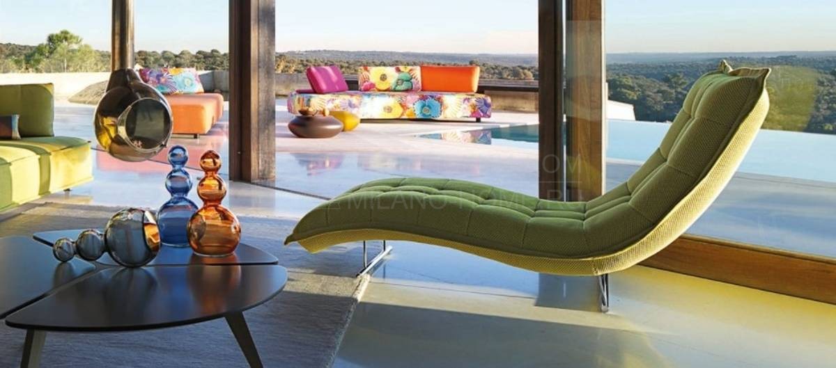 Шезлонг Arioso lounge chair из Франции фабрики ROCHE BOBOIS