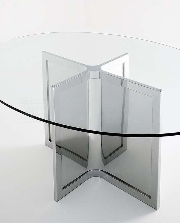 Стеклянный стол Raj 4 table из Италии фабрики GALLOTTI & RADICE