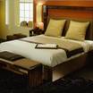 Кровать с деревянным изголовьем G1324