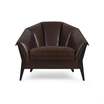 Кожаное кресло Elodie armchair / art.60-0480