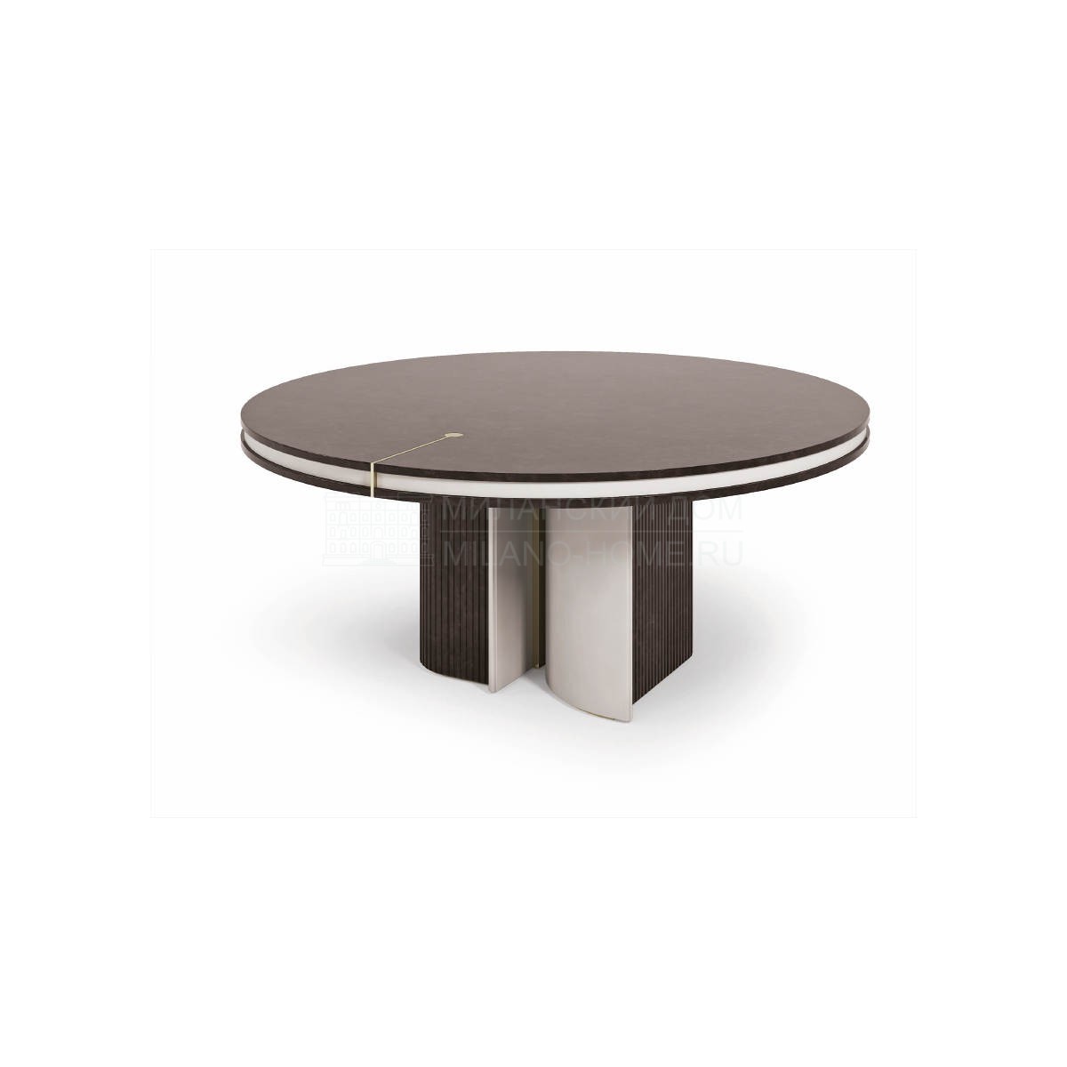 Круглый стол Eclipse round table из Италии фабрики TURRI