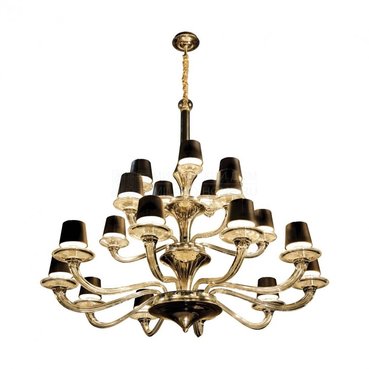 Люстра Luna Grande Chandelier-20 arm из Италии фабрики RUBELLI Casa