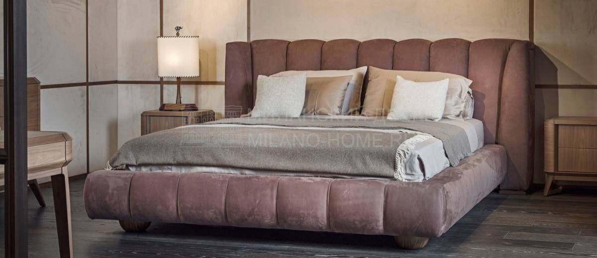 Кровать с мягким изголовьем G1742 / Neiva bed из Италии фабрики ANNIBALE COLOMBO