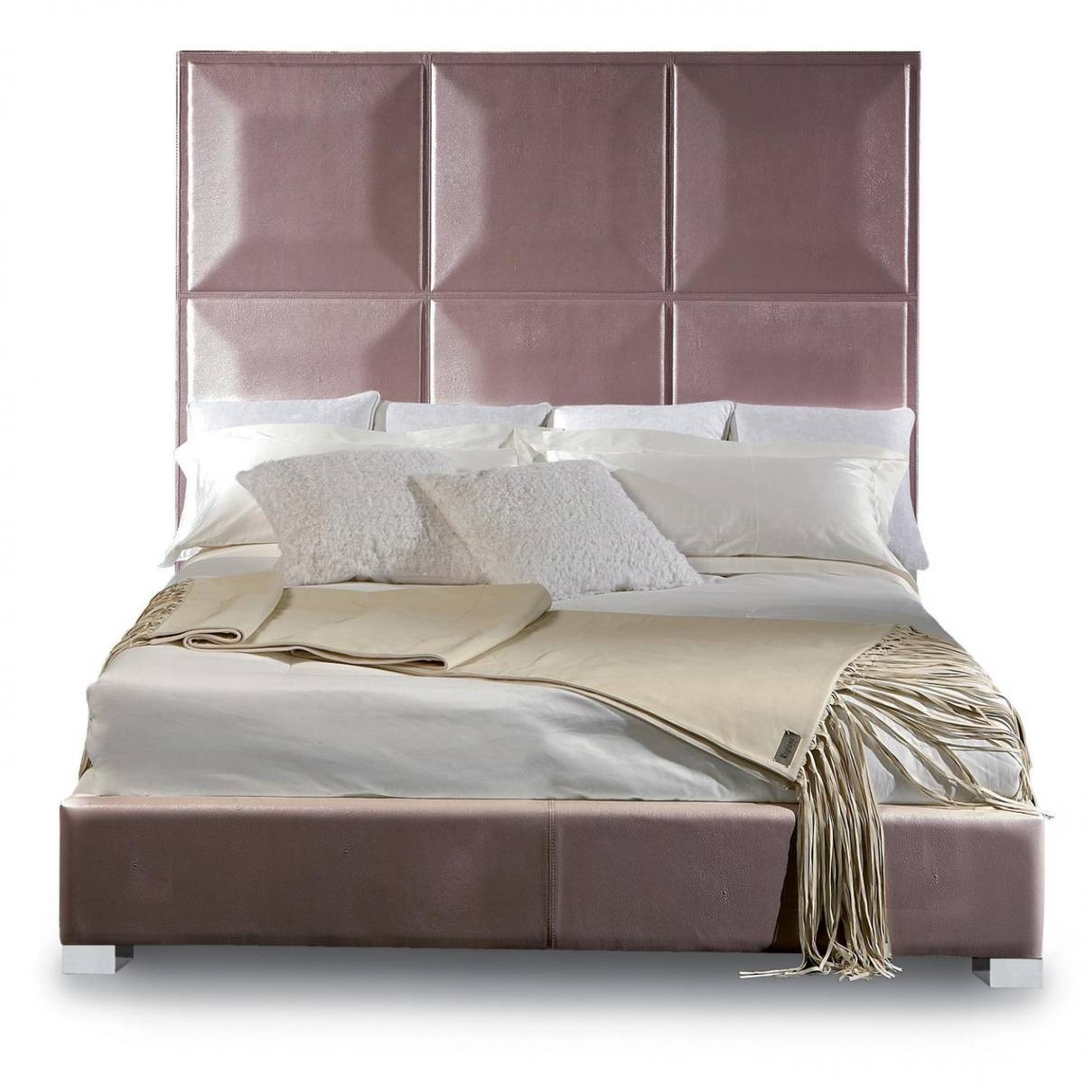 Кровать с мягким изголовьем Migaori/2051 из Италии фабрики RUGIANO