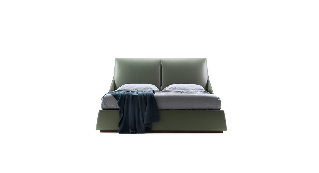 Кровать с мягким изголовьем Yes bed из Италии фабрики ULIVI