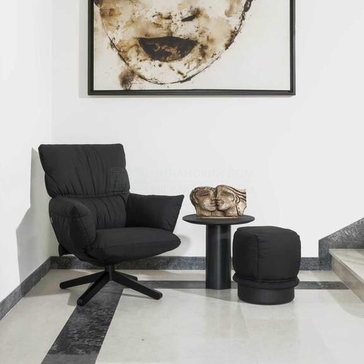 Лаунж кресло Ludo lounge armchair из Италии фабрики CAPPELLINI