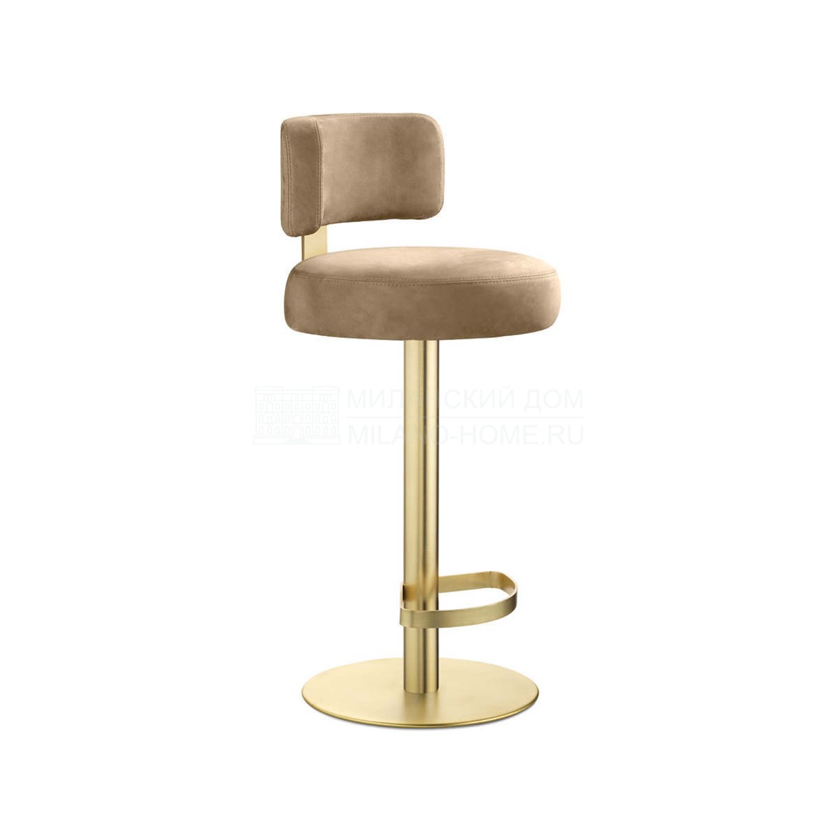 Барный стул Alfred stool из Италии фабрики GHIDINI 1961
